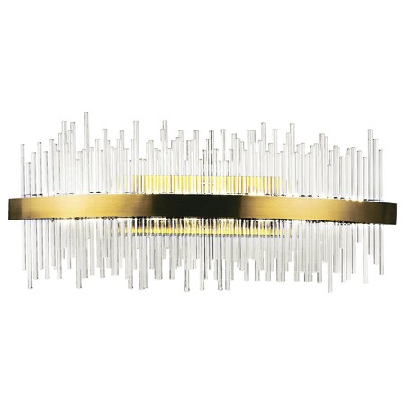Cwi Lighting Led Wall Sconce With Antique Brass Finish 1063W32-605